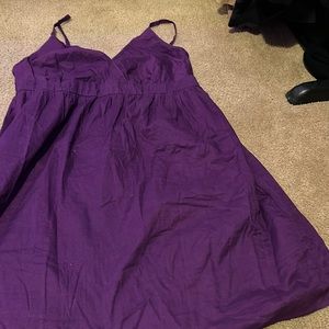 Faded glory purple dress
